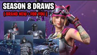 *NEW* ALL SEASON 8 LUCKY DRAWS ( BRAND NEW AND FOR YOU ) × COD Mobile | CODM