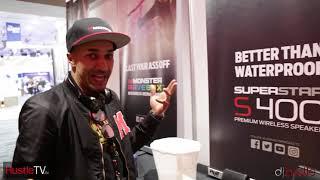 Monster Products Namm Show Interview With  DJ Hustle HustleTV