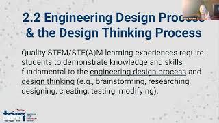 2023 TN STEM/STE(A)M Designation Attribute 2: Curriculum and Instruction