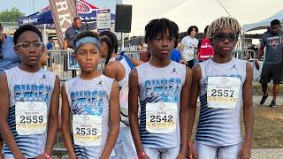 Spencer Gibson 4x400 Meter AAU Junior Olympics Track Meet (08-04-23)