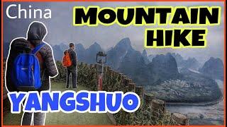 YANGSHUO MOUNTAIN HIKE | Best aerial view of Guilin (without drone) | China Travel Guide |Vlog 2019