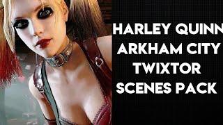 HARLEY QUINN | BATMAN ARKHAM CITY | TWIXTOR SCENES PACK (FOR EDITS)