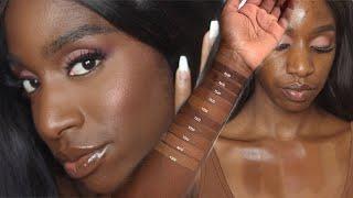 HOW TO CHOOSE A FOUNDATION SHADE FT. NYX BORN TO GLOW | COCOA SWATCHES