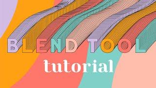 How To Use The Blend Tool In Adobe Illustrator - Top Tip Thursday (Episode 3)