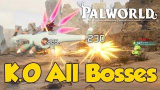 Tanzee Dominates Palworld! Boss Rush with Only Tanzee! | Palbuilds