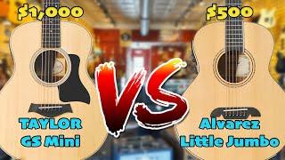 Guitar Showdown Taylor GS Mini VS Alvarez Little Jumbo