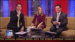 Alisyn Camerota Classic!  Smoking Hot Legs  Brown Pantyhose/Stockings So Hot, Still Banned From CNN!