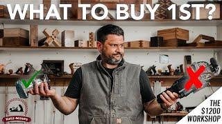 The $1,200 Woodworking Shop - Can we build it? What Tools Do You Need?