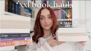 xxl book haulEras Tour Book, Thriller & Romance Bücher