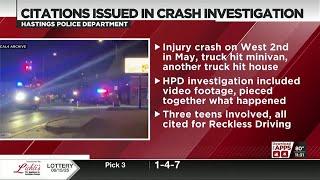 Citations issued in Hastings crash investigation