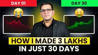 How I Made 3 Lakhs in Just 30 Days | Option Selling | Passive Income | Sanjay Kathuria