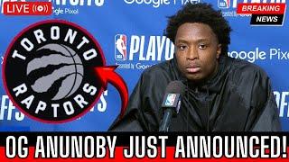  MY GOD! LOOK WHAT OG ANUNOBY SAID ABOUT THE TORONTO RAPTORS! SURPRISE THE NBA! RAPTORS NEWS.