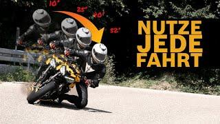 Besser Motorradfahren mit jeder Fahrt - 5 kleine Tipps