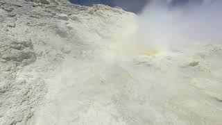 Damavand - sulfur hole near the summit - Iran