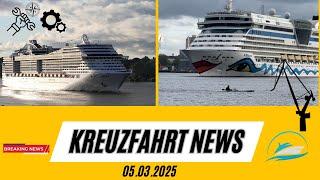  Kreuzfahrt-Chaos! Stürme, Pannen & Premieren – Die aktuellen Kreuzfahrt Nachrichten! 