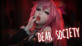 Nightcore - Dear Society (Lyrics)