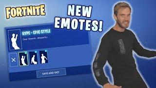 *NEW* PEWDIEPIE FORTNITE EMOTES (GreenScreen)