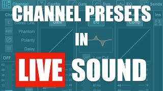 Do Channel Presets Work for Live Sound? | The Tale of Three Kick Drums