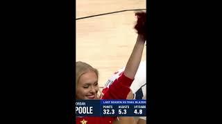 JORDAN POOLE HAD TO PEAK AT CHEERLEADER FOR SEC! THEN DID THIS!