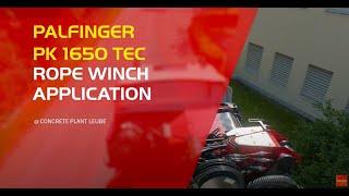 PALFINGER PK 1650 TEC - The future of crane operation