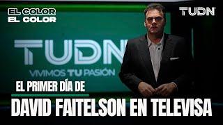 David Faitelson ya está en TUDN  EL COLOR de la llegada a su nueva casa | TUDN