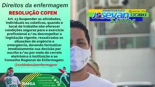 JOSEVAN SANTOS: DIREITOS DA ENFERMAGEM