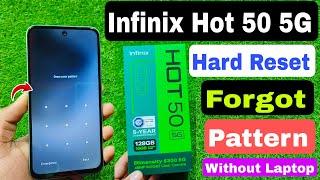 How To Unlock Pattern Infinix Hot 50 5g / Infinix X6720 Hard Reset / Infinix Hot 50 Forgot Password