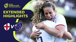 Edge of your seat thriller | New Zealand v England | Highlights | Rugby World Cup 2021