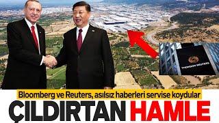 ÇİN'İN SON TÜRKİYE HAMLESİ ÇILGINA ÇEVİRDİ. REUTERS VE BLOOMBERG ANINDA DEVREYE GİRDİ. SESLİ MAKALE