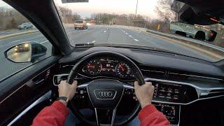 2019 Audi A6 3.0T Premium - POV Test Drive | 0-60