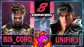 Tekken 8Bis_cord (EDDY) VS Unifir3 (JIN)4K 60ᶠᵖˢTK8 #tekken8