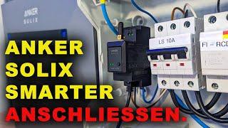 Smart Meter Anker Solix Solarbank 2 Pro anschließen