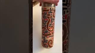 custom bamboo thermos | расписной бамбуковый термос/подставка для Татьяны