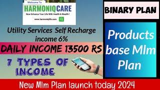 HarmoniQ Care Full Business Plan 2024 Today || NEW Mlm Plan launch 2024 Today