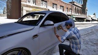 GTA V Reckless Compilation #10   Extreme Ice and Snow Car Crashes!