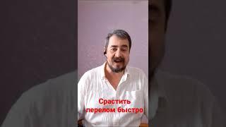 СРАСТИТЬ ПЕРЕЛОМ БЫСТРО. ЧТО ДЕЛАТЬ?