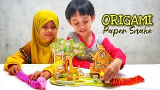 How to Make Origami Paper Snake | Tutorial