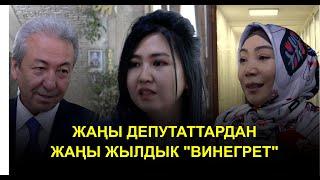 Жаңы депутаттардан жаңы жылдык "винегрет"