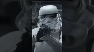 Imperial Reviewer testing his new blaster…! #starwars #starwarsfanfilm #stormtrooper