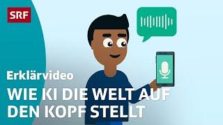 Wie Künstliche Intelligenz (KI) den Alltag verändert – einfach erklärt | Kindervideos | SRF Kids