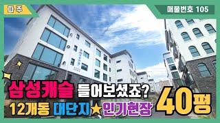 [파주타운하우스] 파주,일산에서 제일 유명한 삼성캐슬⭐럭셔리 대단지 고급빌라 아직 안 보셨어요??인테리어부터 자재까지 최상위 고급 빌라~! (No.105)[파주신축빌라]