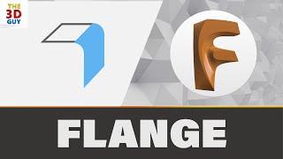 How to Use Flange in Fusion 360