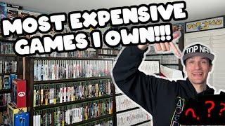 Here Are The Most EXPENSIVE Games In My Collection!