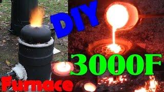 DIY Iron Furnace Build