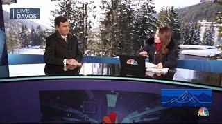 JLL CEO Christian Ulbrich speaks to CNBC at Davos 2024