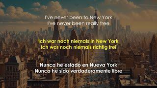 Udo Jürgens - Ich war noch niemals in New York (English, Deutsch & Español)