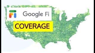 Google Fi Network Coverage Map USA (Project Fi Coverage)