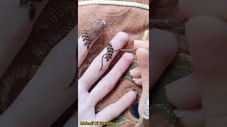 Beautiful fingers mehndi design ️ | Mehandi ki design | #trending #shorts #ShineWithShorts