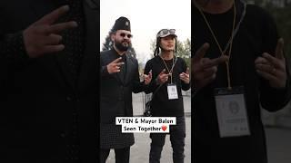 VTEN and Mayor Balen Seen Together  | @BalenShah & @VTENOfficial |