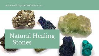 Natural mineral Collection of Reiki Crystal Products - Natural Healing Stones